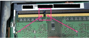 安裝內存條 安裝內存條