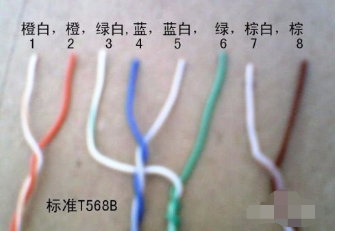 制作網線水晶頭 制作網線水晶頭