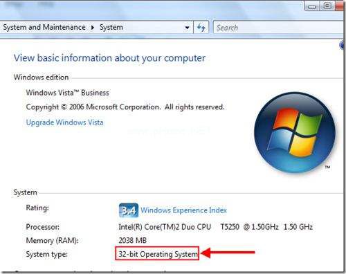win7 32位和64位的區別
