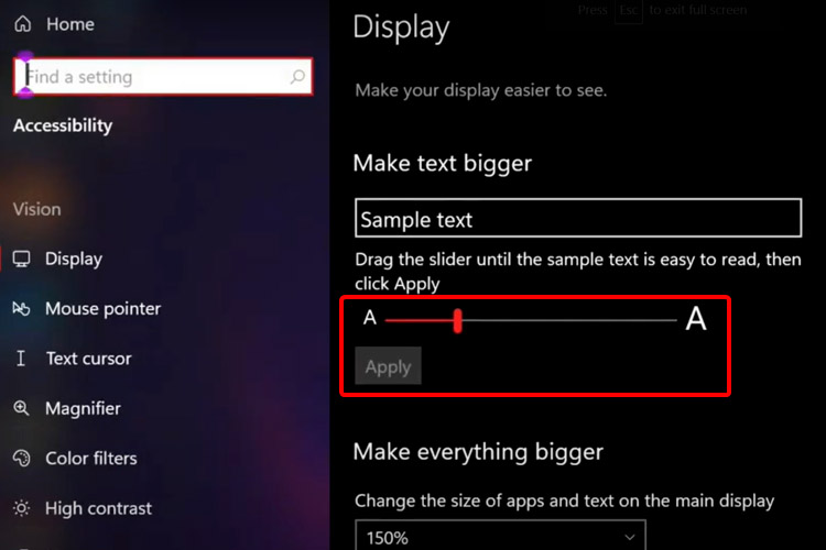 windows 11系統怎樣更改字體大小?win11設置字體大小的技巧截圖