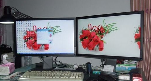 電腦雙屏互不干擾