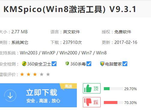 一鍵激活 一鍵激活