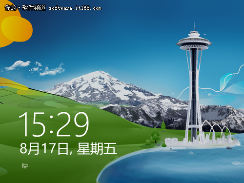 Win8鎖屏壁紙怎么換？ 三聯