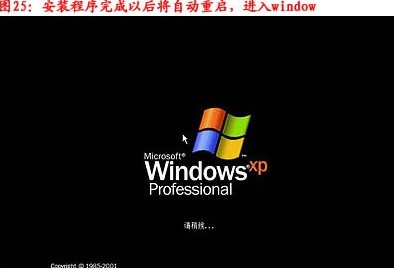 重裝系統步驟26：電腦會再次重啟