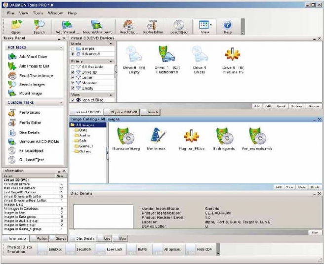 精靈虛擬光驅 [支持Win7虛擬光驅]V5.0.1.0406.0 官方中文版