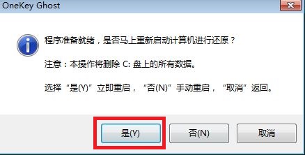 圖6 是否重啟重裝win7系統